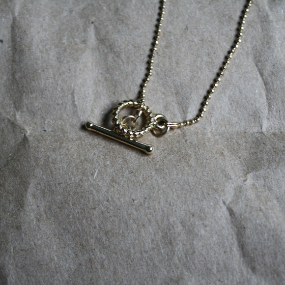 BLACK TASSEL GOLD CHAIN NECKLACE - Picture 4 of 5